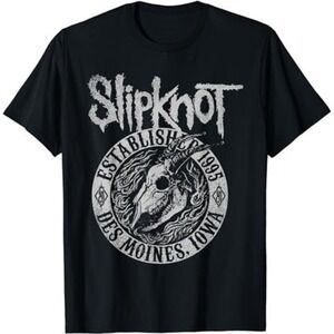 Slipknot Iowa Skull 1995 Tshirt
